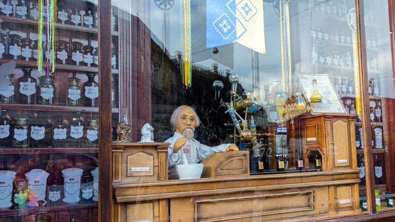 Lviv görülecek yerler Eczane Müzesi 