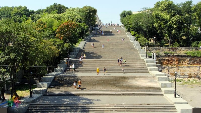 Odessa gezilecek yerler Potemkin Merdivenleri