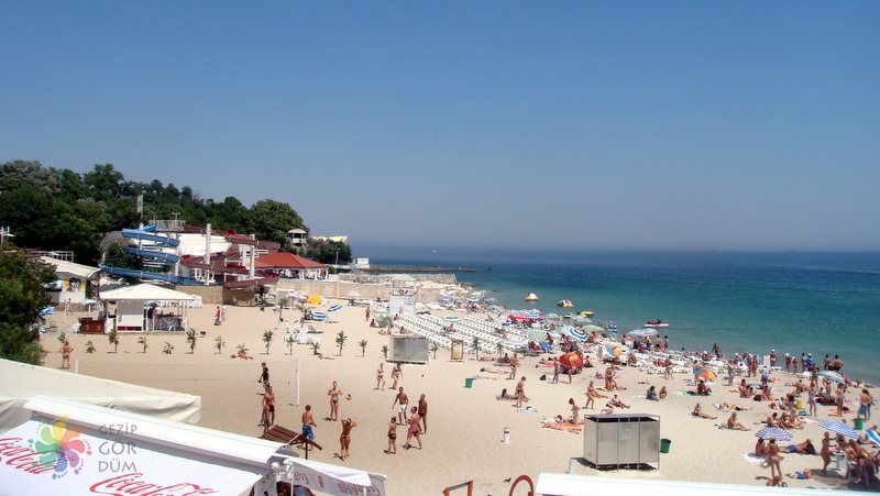 Odessa gezilecek yerler Arkadia Plajı